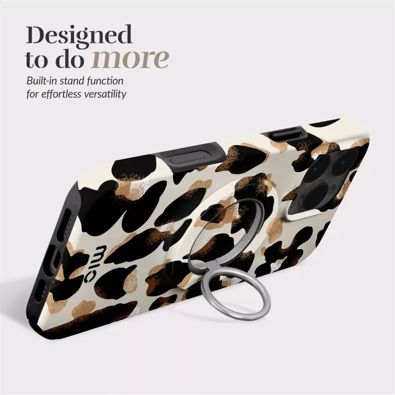 MIO Leopard MagSafe-yhteensopiva sormusteline
