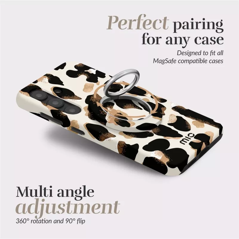 MIO Leopard MagSafe-yhteensopiva sormusteline
