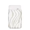 MIO Sandy Zebra Magsafe -kuori, yhteensopiva kortinpidike
