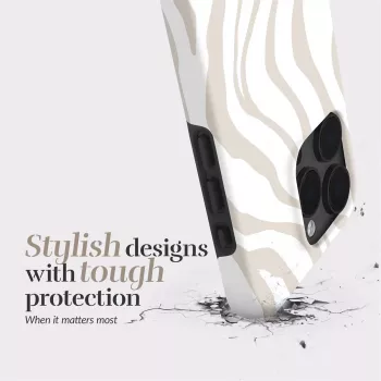 MIO Sandy Zebra MagSafe -kotelo, yhteensopiva iPhone 16
