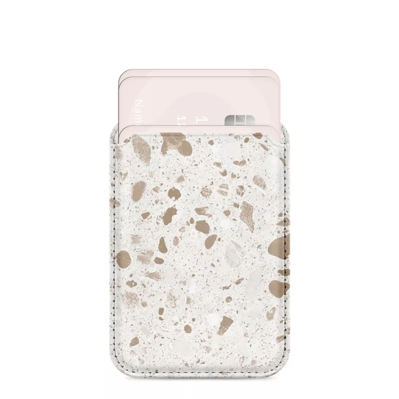 MIO Soft Terrazzo Magsafe -kuori, yhteensopiva kortinpidike