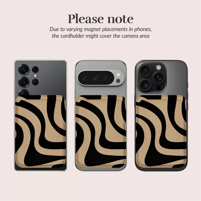 MIO Swirl MagSafe-kotelo yhteensopiva korttipidike