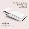 MIO White Marble MagSafe -kotelo yhteensopiva kortinpidikkeen kanssa