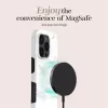 MIO White Marble Magsafe -kotelo yhteensopiva iPhone 16 Plus