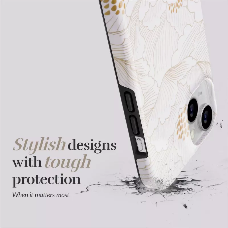 MIO White Roses MagSafe-yhteensopiva iPhone 15 Pro