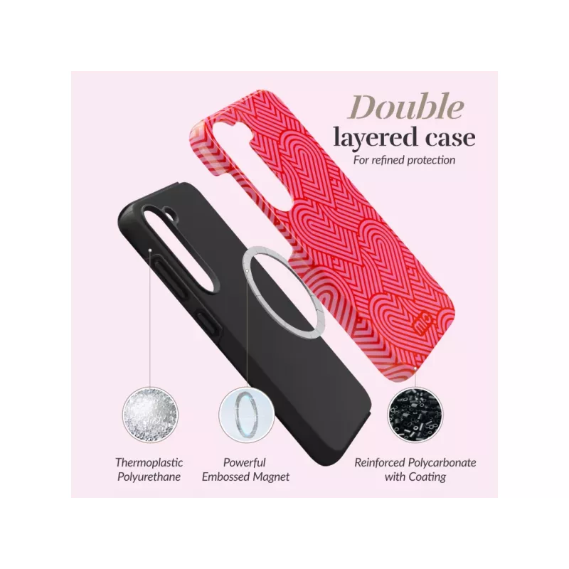 MIO Wild Hearts MagSafe-yhteensopiva Samsung S25 5G