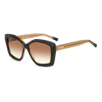 Missoni naisten aurinkolasit MIS0187GSVH8 - asetaattikehys, polykarbonaattilinssit, UV400-suoja, 58 mm linssin leveys