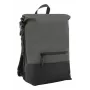MOBILIS Two-Tone Rolltop Backpack 14-16 harmaa/musta 25L