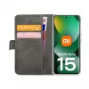 Mobilize Classic Gelly Wallet Book Case Xiaomi Redmi Note 15 5G, musta