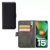 Mobilize Classic Gelly Wallet Book Case Xiaomi Redmi Note 15 5G, musta