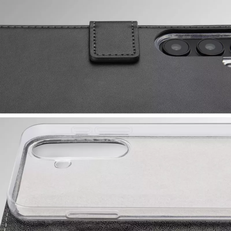 Mobilize Classic Gelly Wallet Book -kotelo Xiaomi Redmi Note 15 Pro+ 5G musta