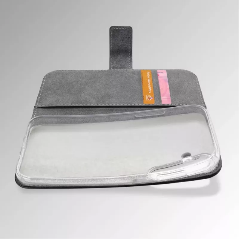 Mobilize Classic Gelly Wallet Book -kotelo Xiaomi Redmi Note 15 Pro musta