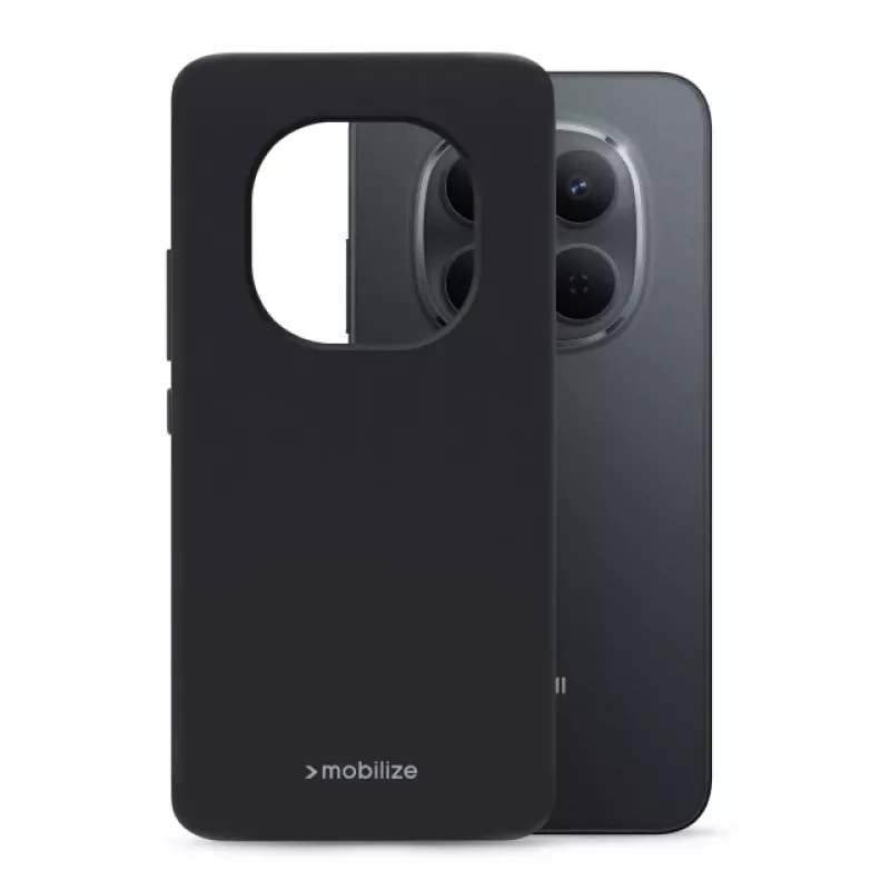 Mobilize Rubber Gelly -kuori Xiaomi Redmi Note 15 Pro mattamusta