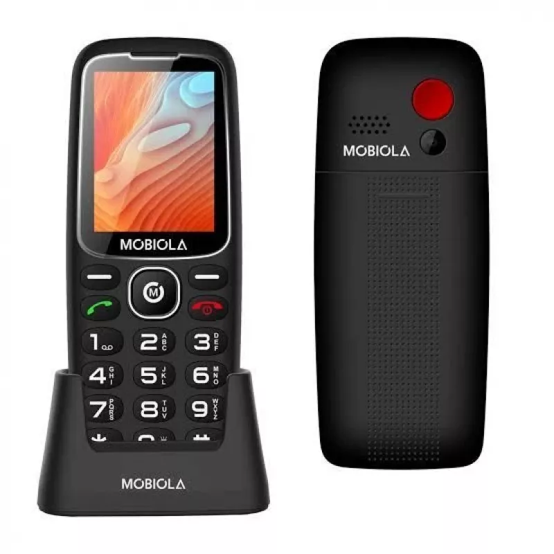 Mobiola MB4120 peruspuhelin, musta