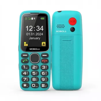 Mobiola MB4120 peruspuhelin, turkoosi
