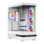 MODECOM Volcano AQ200 ARGB Midi-Tower-kotelo valkoinen
