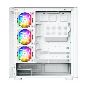 MODECOM Volcano AQ300 ARGB Mid Tower kotelo valkoinen