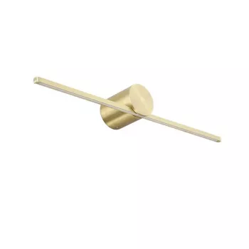 LED-seinävalaisin Modern Slim M IP44 kulta