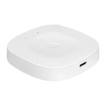 MOES ZHUB-C ZigBee 3.0 Ethernet/Wi-Fi älykäs yhdyskäytäväkeskitin Tuya-laitteille, toimii Alexan & Google Homen kanssa