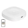 MOES ZHUB-C ZigBee 3.0 Ethernet/Wi-Fi älykäs yhdyskäytäväkeskitin Tuya-laitteille, toimii Alexan & Google Homen kanssa