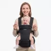 Momcozy babytrage lantiokannattimella musta