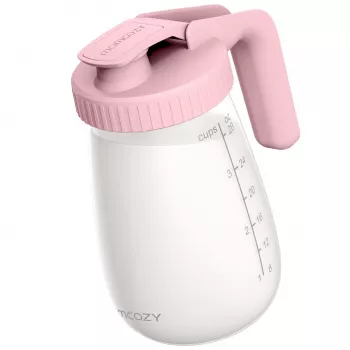 Momcozy GP01 äidinmaidon säilytysastia 950 ml pinkki