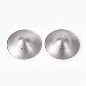 Momcozy NS005 999 hienohopeiset rintakumehut 45mm - 2 kpl:n pakkaus