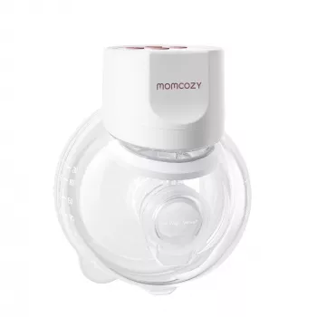 MOMCOZY S12 PRO+ kannettava rintapumppu valkoinen yksittäispakkaus