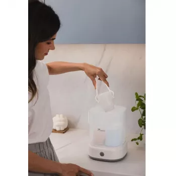 Momini pullonsterilointilaite QuickSteam
