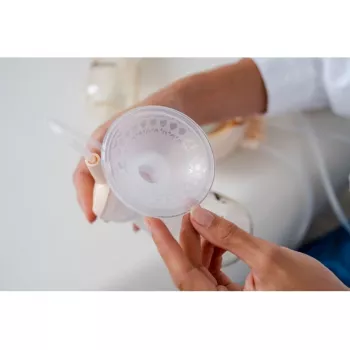 Momini kaksinkertainen langaton elektroninen rintapumppu MilkySilky