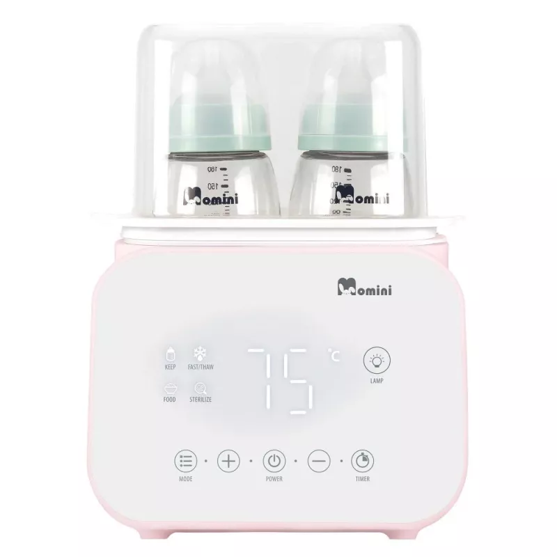 Momini MelloDuo 3-in-1 sterilointilaite ja pullonlämmitin