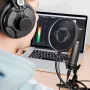 Monkey Banana MICO BK USB-kondensaattorimikrofoni studioon ja podcastingiin