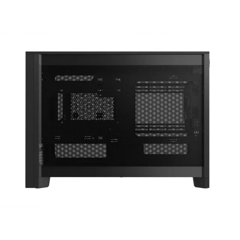 Montech TEN (B) Mini-Tower-PC-kotelo, karkaistu lasi, musta, Micro-ATX/Mini-ITX
