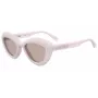 Moschino MOS163-S-35J naisten aurinkolasit kulmikas Havana ruskea