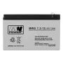 MPL Power Elektro MWS 7.2-12 UPS-akku lyijy-happo VRLA AGM 7.2Ah 12V