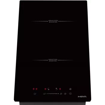 MPM MPM-30-IM-18 kalusteisiin asennettava induktioliesi 29 cm musta 2 aluetta kosketusohjaus