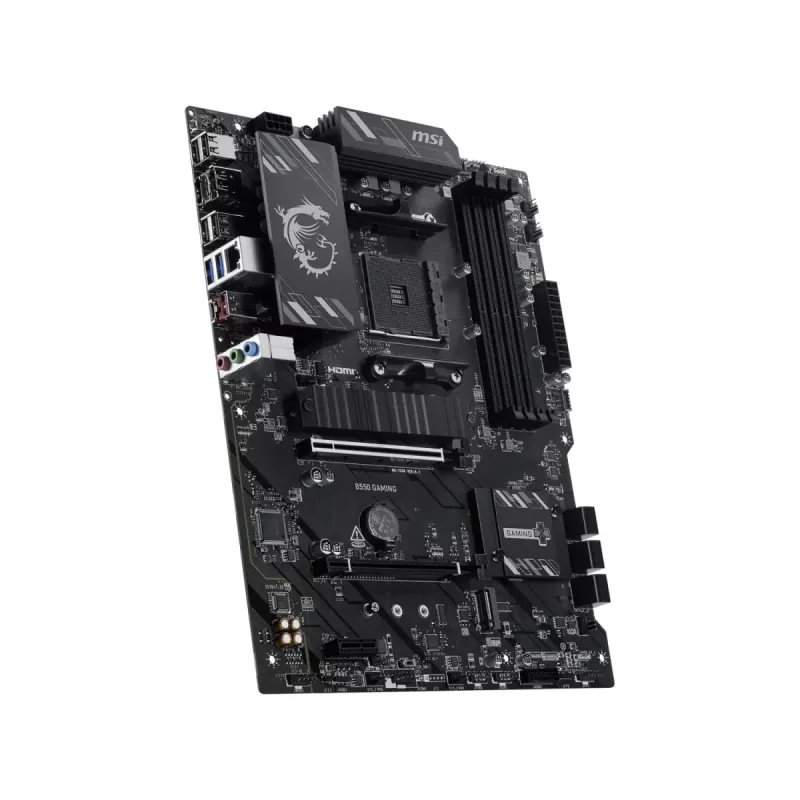 MSI B550 GAMING -emolevy - AMD B550 -piirisarja, kanta AM4, ATX, DDR4, HDMI/DP
