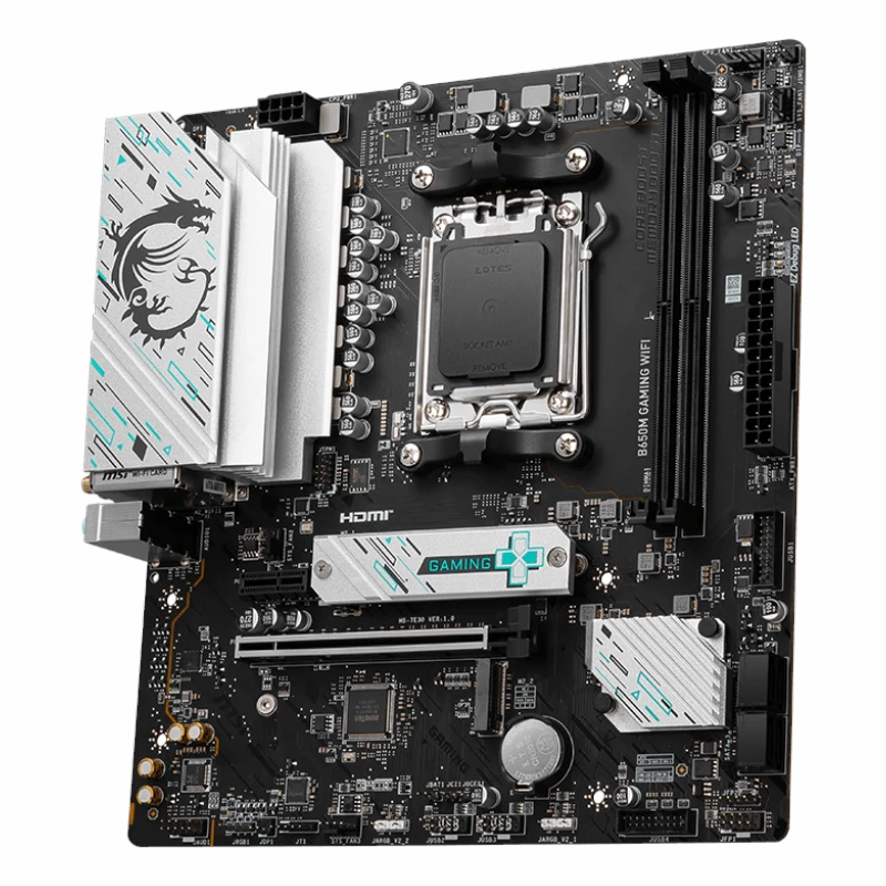 MSI B650M GAMING WIFI AMD AM5 mATX peliemolevy