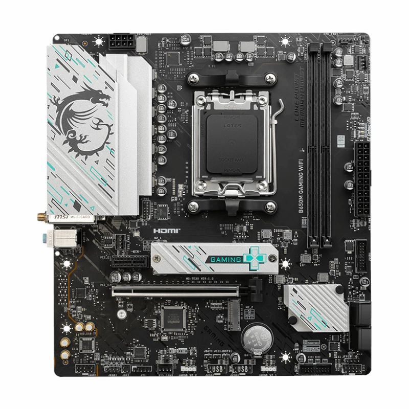 MSI B650M GAMING WIFI AMD AM5 mATX peliemolevy