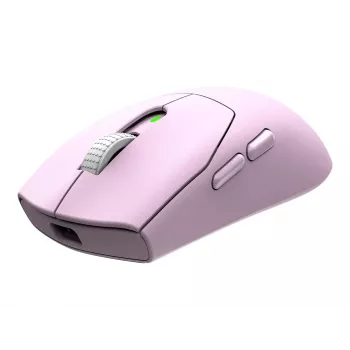 MSI FORGE GM340 W kevyt pelihiiri PixArt PAW-3311 -sensorilla, jopa 12 000 DPI, Tri-Mode Wireless (2,4 GHz/Bluetooth/USB-C), violetti