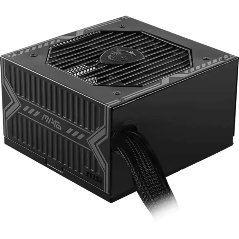 MSI MAG A750BN PCIE5 III 750W virtalähde, 80 PLUS Bronze, ei-modulaarinen, musta
