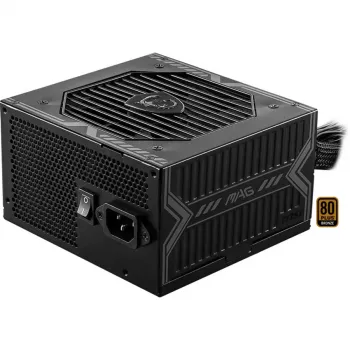 MSI MAG A750BN PCIE5 III 750W virtalähde, 80 PLUS Bronze, ei-modulaarinen, musta