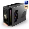 MSI MEG Vision X AI 2NVV9-285AT pöytätietokone (musta/läpinäkyvä, Windows 11 Home)