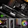 MSI MEG Vision X AI 2NVV9-285AT pöytätietokone (musta/läpinäkyvä, Windows 11 Home)