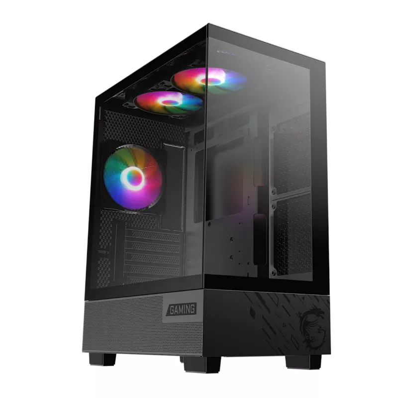 MSI PAG PANO M110A Micro-ATX -pelikotelo – musta