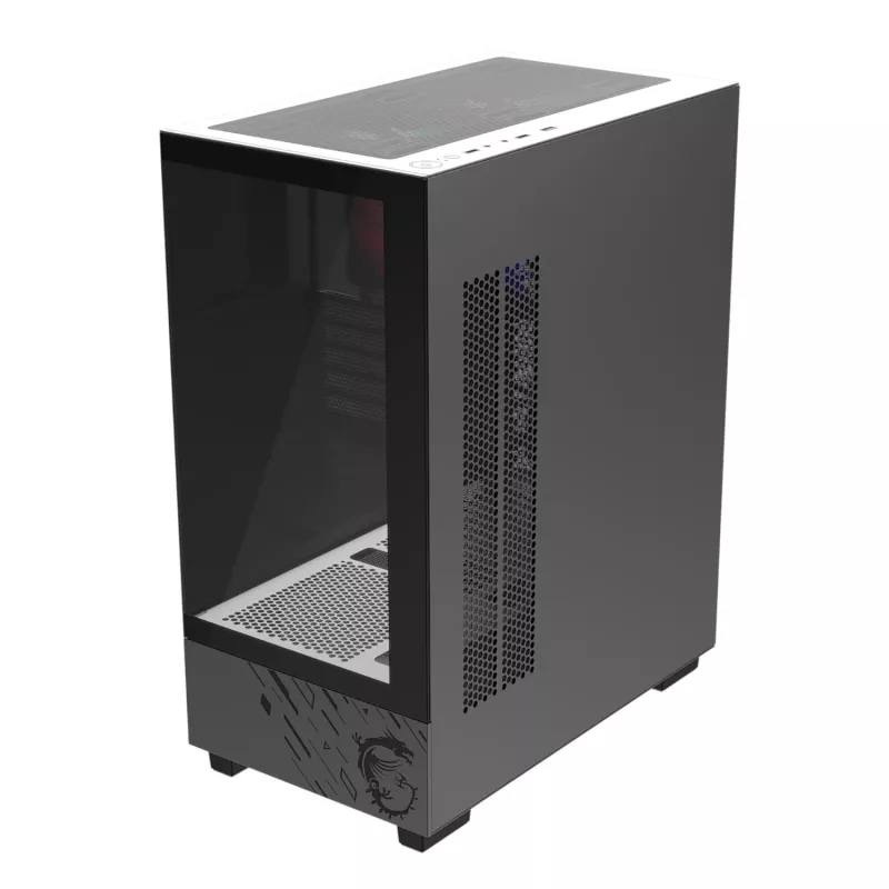 MSI PAG PANO M110A Micro-ATX -pelikotelo – musta