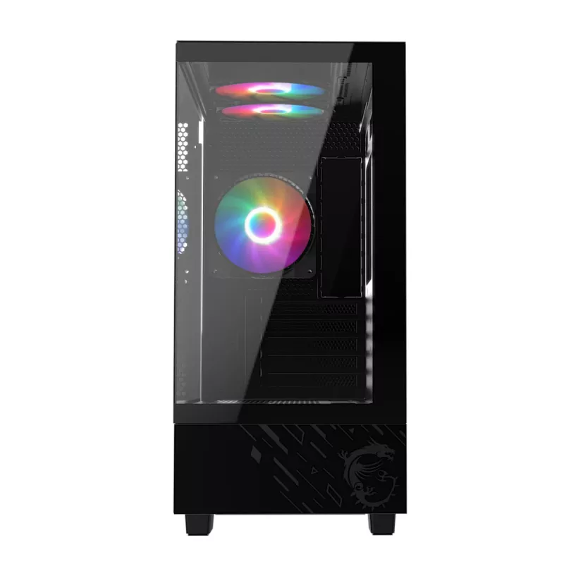 MSI PAG PANO M110A Micro-ATX -pelikotelo – musta