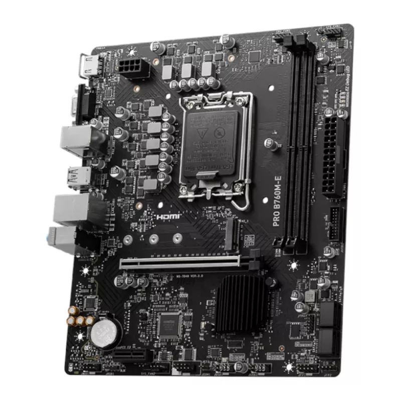 MSI PRO B760M-E DDR5 LGA1700 Micro-ATX-emolevy