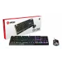 MSI Vigor GK30 Combo RGB pelinäppäimistö- ja hiirisarja, musta