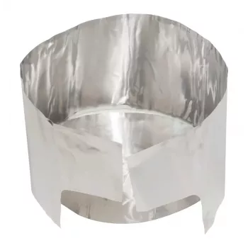 MSR Heat Reflector – alumiininen tuulensuoja keittimelle (hopea)